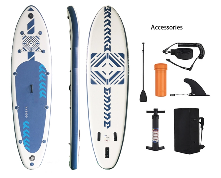 Изготовленный на заказ размер стоит вверх всходит на борт Surfboard мягкого Longboard Затвора Planche De Прибоя Раздувн 9FT маленького глотка Watersport