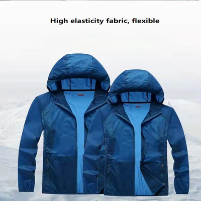 Одежда предохранения от Eco застежка-молнии Hoodie Солнц-защитных женщин Upf 50 4% лайкра нейлона 96% Breathable роскошная ультрафиолетовая