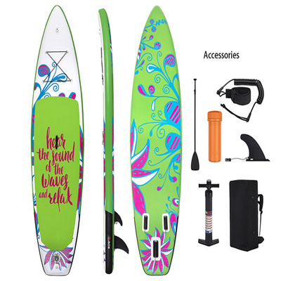 Дети Longboard раздувные выпускают струю аксессуары Surfboard с ручкой